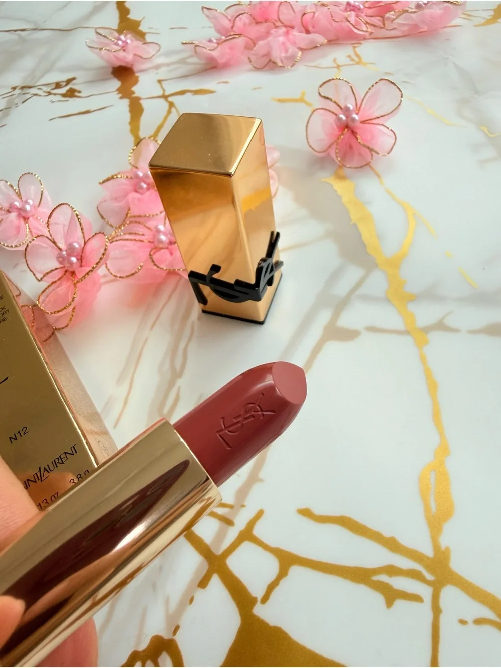 Yves Saint Laurent Rouge Pur Couture Satin Lipstick - N12 Nude Instinct